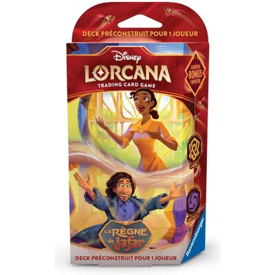 Cartes à Jouer Disney Lorcana Tiana Bruno - Deck de Démarrage - Chapitre 8 - Publicité Cartes à Jouer Disney Lorcana Tiana Bruno - Deck de Démarrage - Chapitre 8 - Publicité
