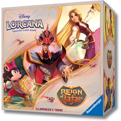 Disney Lorcana - Cartes à jouer Reign of Jafar - Le trésor de l'Illumineer - Publicité Disney Lorcana - Cartes à jouer Reign of Jafar - Le trésor de l'Illumineer - Publicité