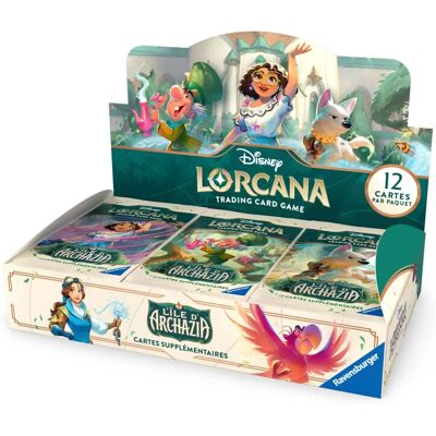 Ravensburger Lorcana - Cartes à Collectionner - 24 Boosters Chapitre 7 - Publicité Ravensburger Lorcana - Cartes à Collectionner - 24 Boosters Chapitre 7 - Publicité