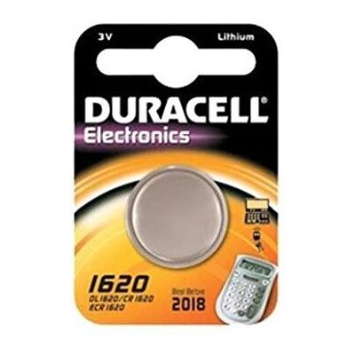 Batteria al litio Duracell CR1620 - Batteria domestica usa e getta Batteria al litio Duracell CR1620 - Batteria domestica usa e getta