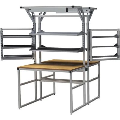 banco de trabajo workalu de aluminio bedrunka hirth con sistema modular - Bancos de trabajo banco de trabajo workalu de aluminio bedrunka hirth con sistema modular - Bancos de trabajo