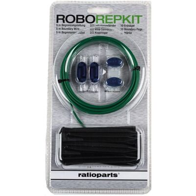 Ratioparts - Kit de réparation pour câble de délimitation - Accessoire pour jardin - Publicité Ratioparts - Kit de réparation pour câble de délimitation - Accessoire pour jardin - Publicité