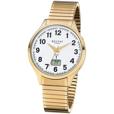 Regent FR-209 - Funkuhr - Herren - Gelbgold Regent FR-209 - Funkuhr - Herren - Gelbgold