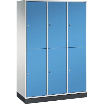 C+P Intro Zweistöckiger Stahlschrank - 6 Fächer C+P Intro Zweistöckiger Stahlschrank - 6 Fächer