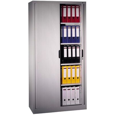 C+P Stauraumschrank - Lichtgrau, Schwarzgrau, Cyanblau RAL, Transport - Stauraumschrank C+P Stauraumschrank - Lichtgrau, Schwarzgrau, Cyanblau RAL, Transport - Stauraumschrank