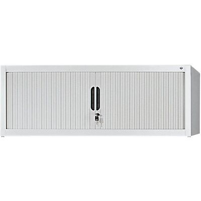 C+P Oberschrank Hellgrau - Platzsparend, Stahl, Abschließbar C+P Oberschrank Hellgrau - Platzsparend, Stahl, Abschließbar