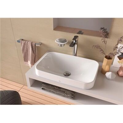 TOTO Europe GmbH - TOTO LF Aufsatzwaschtisch - Keramik, Weiß, 600x380mm TOTO Europe GmbH - TOTO LF Aufsatzwaschtisch - Keramik, Weiß, 600x380mm