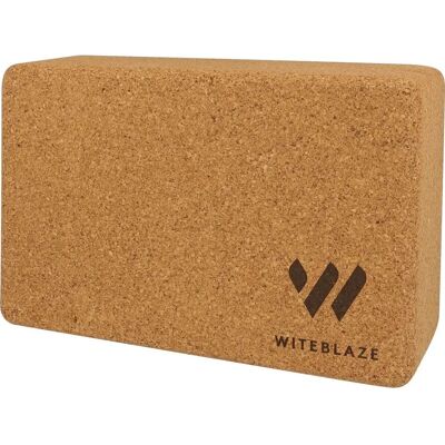 V3TEC - V3TEC Cork Yoga Block - Transparent - Einheitsgröße - Yoga Block V3TEC - V3TEC Cork Yoga Block - Transparent - Einheitsgröße - Yoga Block