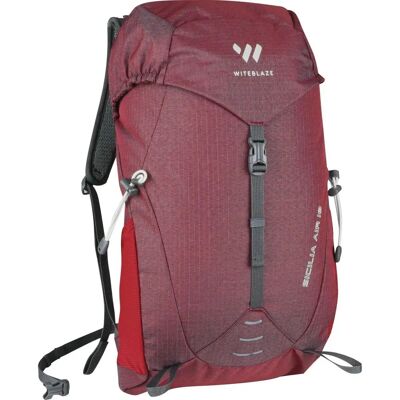 Witeblaze Sicilia Air 18 rot Unisex Wanderrucksack Witeblaze Sicilia Air 18 rot Unisex Wanderrucksack