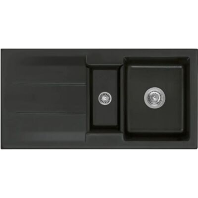 Systemceram - Keradomo Genea 100 Einbauspüle - Excenterbetätigung - ohne Hahnlochbohrung - Sink Systemceram - Keradomo Genea 100 Einbauspüle - Excenterbetätigung - ohne Hahnlochbohrung - Sink