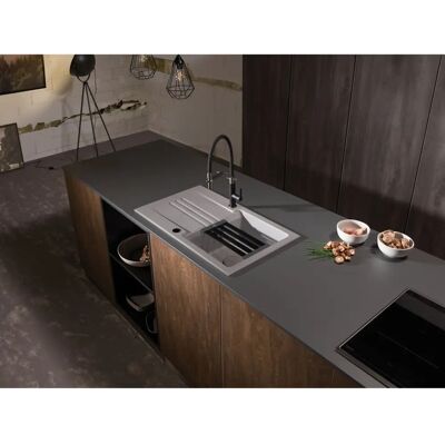 Systemceram Keradomo Kara 85 Reversiblen Einbauspüle Systemceram Keradomo Kara 85 Reversiblen Einbauspüle