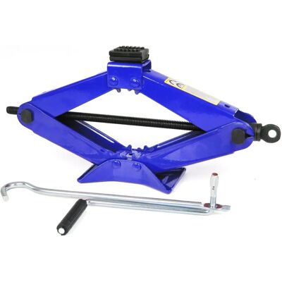 Viking Choice - Scissor jack - 430x110x90 mm - blauw - Jack Viking Choice - Scissor jack - 430x110x90 mm - blauw - Jack