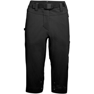 Gonso Ruth 3/4 Radhose - Wasserabweisend, Schwarz, Größe 34 Gonso Ruth 3/4 Radhose - Wasserabweisend, Schwarz, Größe 34