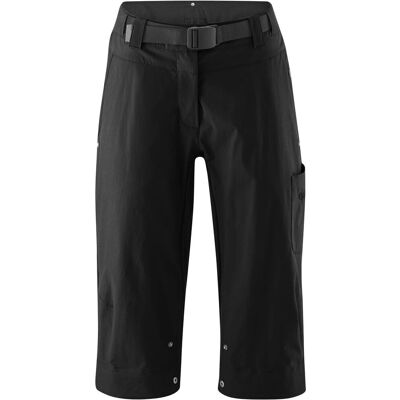Pantaloncini da ciclismo Gonso Ruth 3/4 - Resistente all'acqua, Nero, Taglia 34 Pantaloncini da ciclismo Gonso Ruth 3/4 - Resistente all'acqua, Nero, Taglia 34
