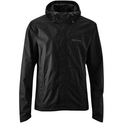 GONSO Save Light Waterproof Herren Jacket - Windproof - Black GONSO Save Light Waterproof Herren Jacket - Windproof - Black