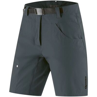 Shorts de cyclisme GONSO Mira Grau - Résistant à l'eau, avec siège en gel Shorts de cyclisme GONSO Mira Grau - Résistant à l'eau, avec siège en gel