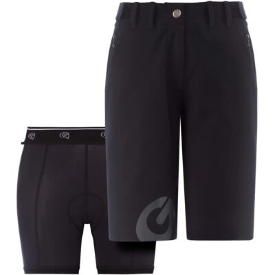 GONSO Sitivo Shorts W - Blau - Bikeshorts mit Sitzpolster GONSO Sitivo Shorts W - Blau - Bikeshorts mit Sitzpolster