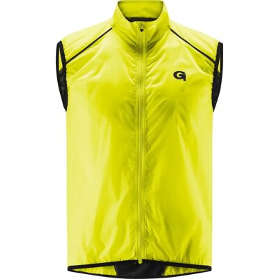 GONSO Sartene Unisex Gelbe Winddichte Fahrradweste - Weste GONSO Sartene Unisex Gelbe Winddichte Fahrradweste - Weste
