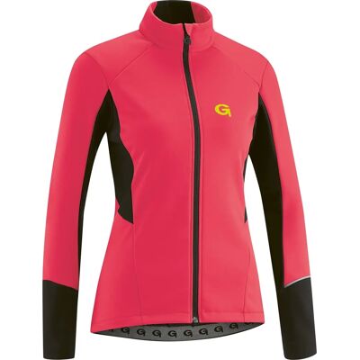 Gonso FURIANI Neon Pink Wiatroszczelna Softshell Kurtka - Rowerowe Ubrania Gonso FURIANI Neon Pink Wiatroszczelna Softshell Kurtka - Rowerowe Ubrania