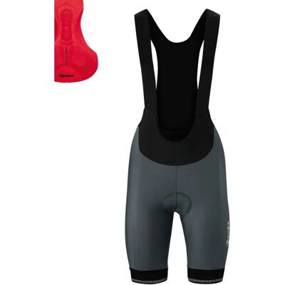 GONSO Fahrradhose - SITIVO W BIB - Dunkelgrau - Damen Rennradhose GONSO Fahrradhose - SITIVO W BIB - Dunkelgrau - Damen Rennradhose