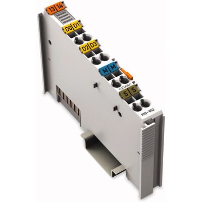 WAGO 750-652 Schnittstellenkarte - Seriell RS-232/RS-485 - Hellgrau WAGO 750-652 Schnittstellenkarte - Seriell RS-232/RS-485 - Hellgrau