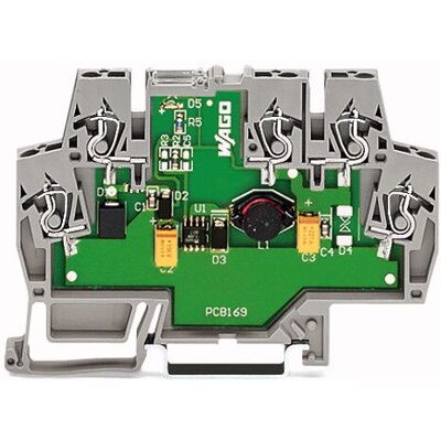 WAGO 859-801 Elektrischer Wandler - 24V/5V, 0,5A, Grau - DC-DC-Wandler WAGO 859-801 Elektrischer Wandler - 24V/5V, 0,5A, Grau - DC-DC-Wandler