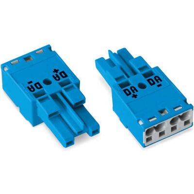 Conector eléctrico Wago 770-1102 - Serie 770, 2 polos, azul Conector eléctrico Wago 770-1102 - Serie 770, 2 polos, azul