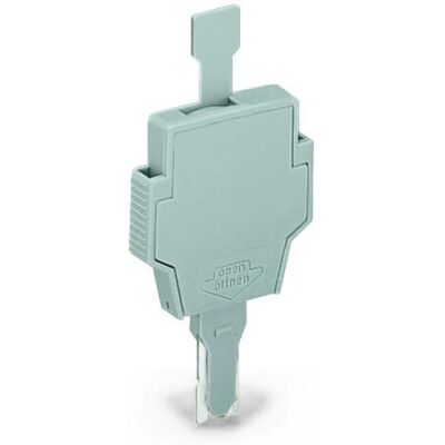 Wago 281-511 Anschlussklemme - Sicherungsstecker mit Lasche - 6mm breit Wago 281-511 Anschlussklemme - Sicherungsstecker mit Lasche - 6mm breit