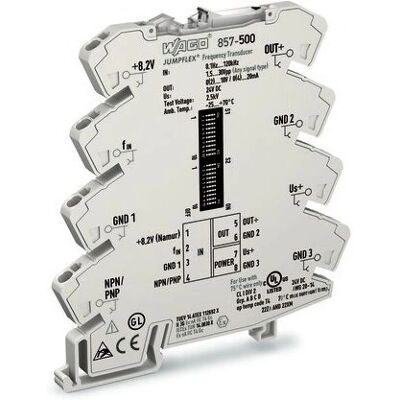Transductor de frecuencia Wago 857-500 - Relé eléctrico Transductor de frecuencia Wago 857-500 - Relé eléctrico