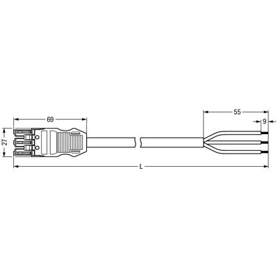 WAGO - 771-9316-33 - 3 polos - WINSTA MIDI - Conector eléctrico WAGO - 771-9316-33 - 3 polos - WINSTA MIDI - Conector eléctrico