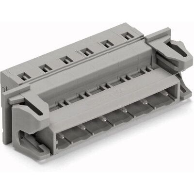 Bornier Wago 731-610/114-000 - 10 pôles, gris, pas 7,50 mm - Série standard 2081 Bornier Wago 731-610/114-000 - 10 pôles, gris, pas 7,50 mm - Série standard 2081