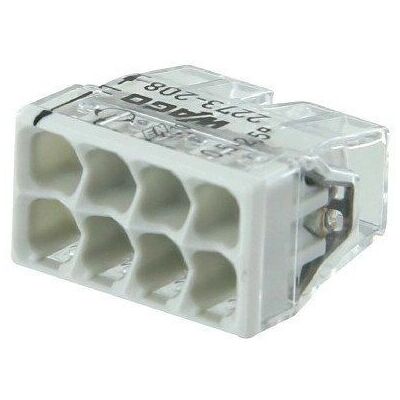 Bornes WAGO 2273-208-10 - Compactes, Codées par couleur - Publicité Bornes WAGO 2273-208-10 - Compactes, Codées par couleur - Publicité