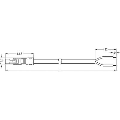 WAGO - 891-225-13 - WINSTA mini - 2 polos - conector WAGO - 891-225-13 - WINSTA mini - 2 polos - conector