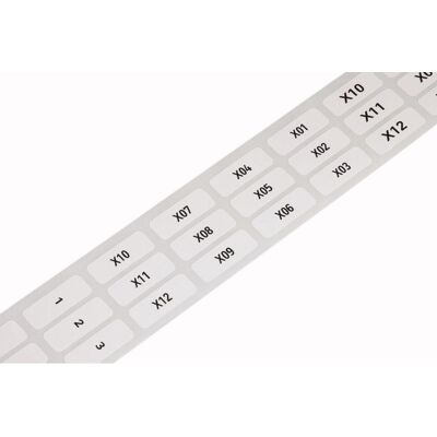 WAGO 210-808 Weiße Selbstklebende Etiketten - 9,5x25mm - Etiketten WAGO 210-808 Weiße Selbstklebende Etiketten - 9,5x25mm - Etiketten