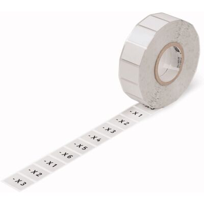 Étiquettes auto-adhésives WAGO 210-856 - 1000 pcs - Argent Rectangulaire Étiquettes auto-adhésives WAGO 210-856 - 1000 pcs - Argent Rectangulaire