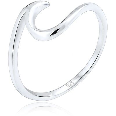 Elli Silberschmuck Wellenring 925 Sterling Silber Damen Elli Silberschmuck Wellenring 925 Sterling Silber Damen