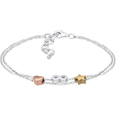 Elli vergoldete Damenarmband - Sterlingsilber 925 Elli vergoldete Damenarmband - Sterlingsilber 925