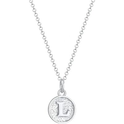 Elli Silber Initial L Halskette - Vintage 45cm Elli Silber Initial L Halskette - Vintage 45cm