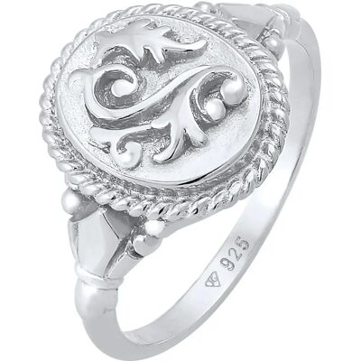 Elli Silber Vintage Damenring - Antik Ornament Elli Silber Vintage Damenring - Antik Ornament