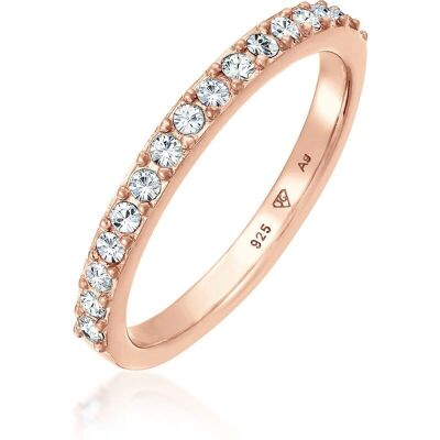 ELLI Rosegold Sterling Silber 58mm Ring - Fingerring ELLI Rosegold Sterling Silber 58mm Ring - Fingerring