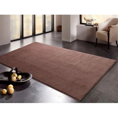 DIE TEPPICHMARKE Soft Dream Brauner Mikrofaser Hochflor-Teppich - Teppich DIE TEPPICHMARKE Soft Dream Brauner Mikrofaser Hochflor-Teppich - Teppich