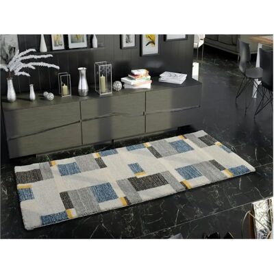 Castle Beppo Mosaikteppich - 80x200cm - Grau Castle Beppo Mosaikteppich - 80x200cm - Grau