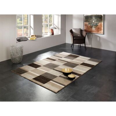 OCI Natura Mata Wollteppich - 120x170 cm, Cappuccino, 9mm, Wohnzimmer OCI Natura Mata Wollteppich - 120x170 cm, Cappuccino, 9mm, Wohnzimmer