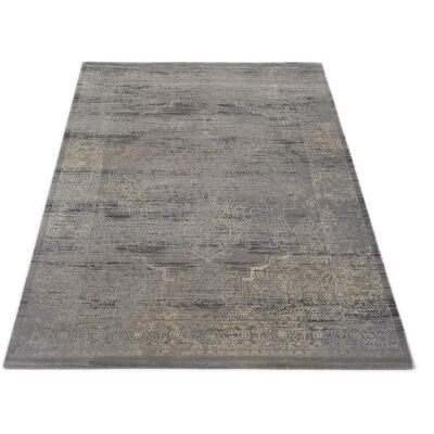 MUSTERRING WAVE KONTURA Teppich - Grau, 140x200cm, 9mm, Maschinengewebt MUSTERRING WAVE KONTURA Teppich - Grau, 140x200cm, 9mm, Maschinengewebt
