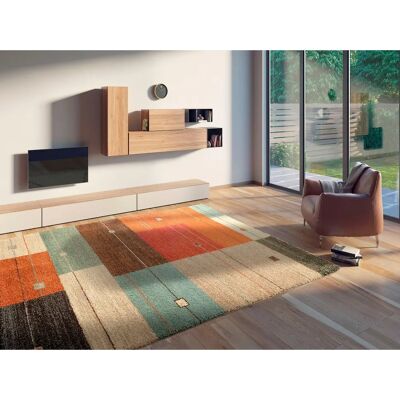 OCI DIE TEPPICHMARKE Castle Modena Orange Geometrischer Teppich 240x290cm OCI DIE TEPPICHMARKE Castle Modena Orange Geometrischer Teppich 240x290cm