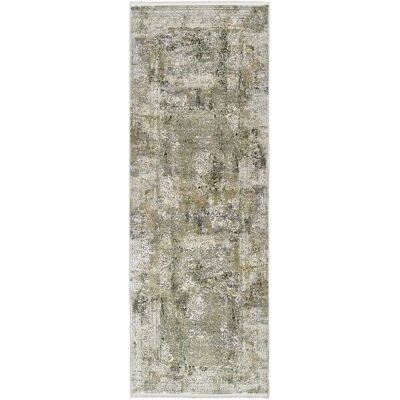 OCI DIE TEPPICHMARKE 80x200cm Grüner Viskose Designer-Teppich - Teppich OCI DIE TEPPICHMARKE 80x200cm Grüner Viskose Designer-Teppich - Teppich