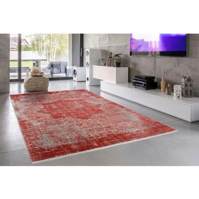 OCI DIE TEPPICHMARKE Colour Medi - Viskose Teppich 200x290cm - Rot OCI DIE TEPPICHMARKE Colour Medi - Viskose Teppich 200x290cm - Rot