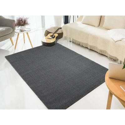 OCI Melira Dunkelgrauer Teppich - 160x230cm, 13mm, Strapazierfähig OCI Melira Dunkelgrauer Teppich - 160x230cm, 13mm, Strapazierfähig