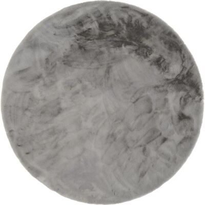 OCI ALISSA Mikrofaser-Teppich - 80cm, Grau - Teppich OCI ALISSA Mikrofaser-Teppich - 80cm, Grau - Teppich