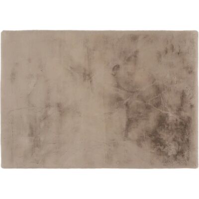 OCI ALISSA Rundteppich - Kuschelig Microfaser, Taupe, 120cm OCI ALISSA Rundteppich - Kuschelig Microfaser, Taupe, 120cm